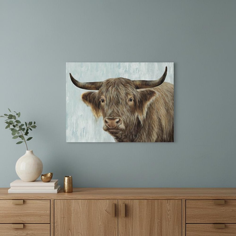 24" x 18" Bold No Bull Canvas Wall Art — view 1