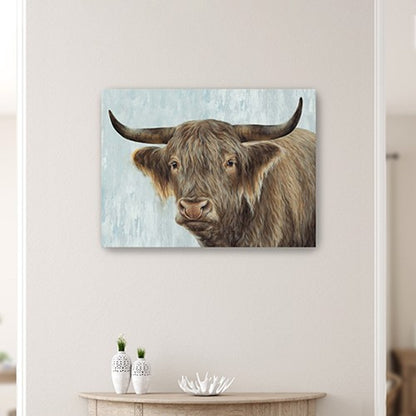 24" x 18" Bold No Bull Canvas Wall Art HomeRoots