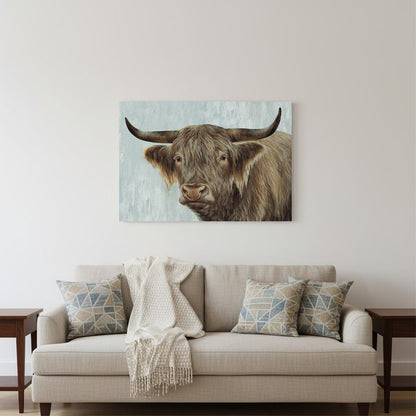 24" x 18" Bold No Bull Canvas Wall Art HomeRoots