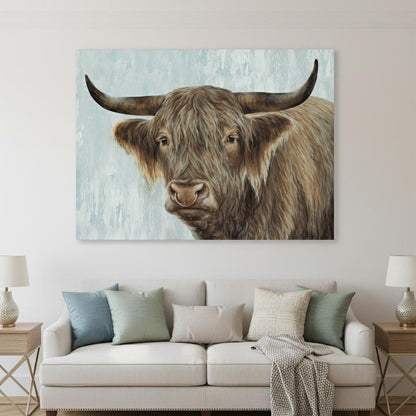 24" x 18" Bold No Bull Canvas Wall Art HomeRoots