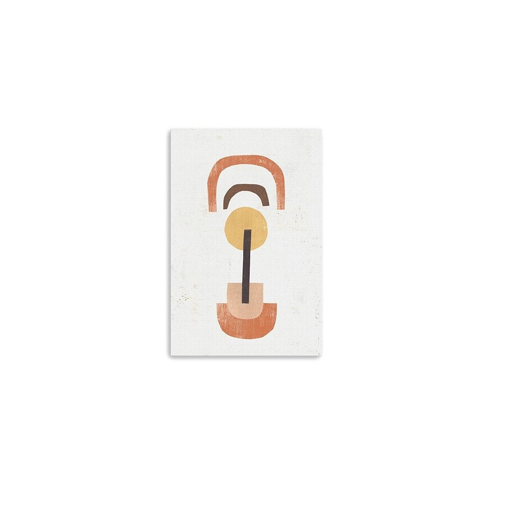 Abstract Shapes In Balance Unframed Print Wall Art — view 9