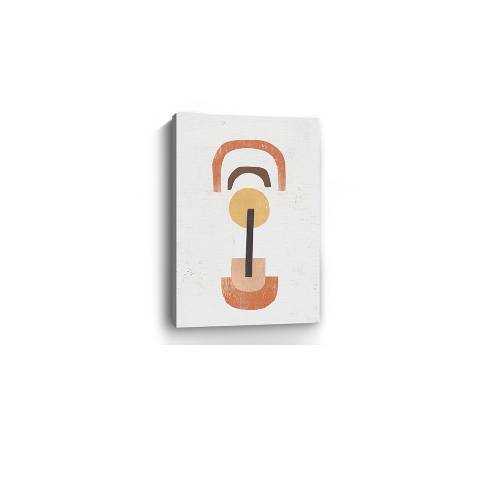 Abstract Shapes In Balance Unframed Print Wall Art — view 17