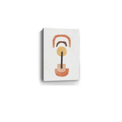 Abstract Shapes In Balance Unframed Print Wall Art HomeRoots