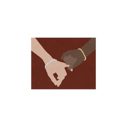 16" x 20" Pinky Swear Friendship Promise Canvas Unframed Wall Art HomeRoots