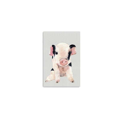 Cute Pink Piglet Unframed Print Wall Art HomeRoots