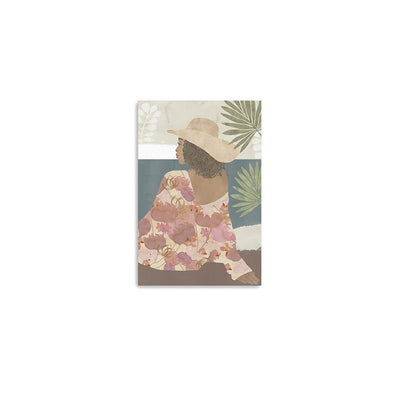 Bohemian Terracotta Lady Unframed Print Wall Art HomeRoots