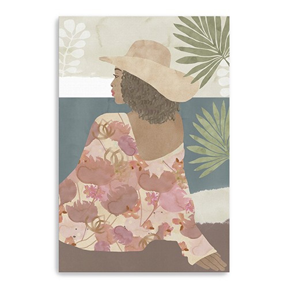 Bohemian Terracotta Lady Unframed Print Wall Art — view 13