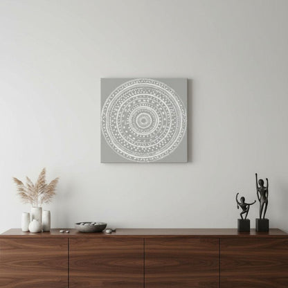 Boho White Mandala Unframed Print Wall Art HomeRoots