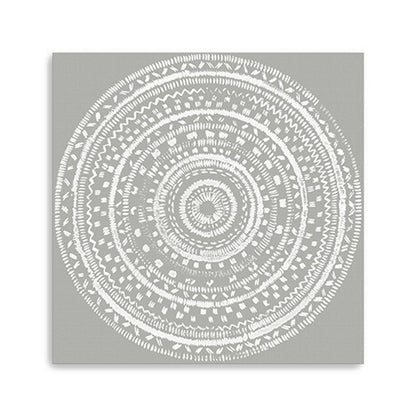Boho White Mandala Unframed Print Wall Art HomeRoots