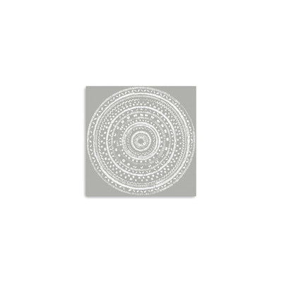 Boho White Mandala Unframed Print Wall Art HomeRoots