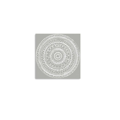 Boho White Mandala Unframed Print Wall Art HomeRoots