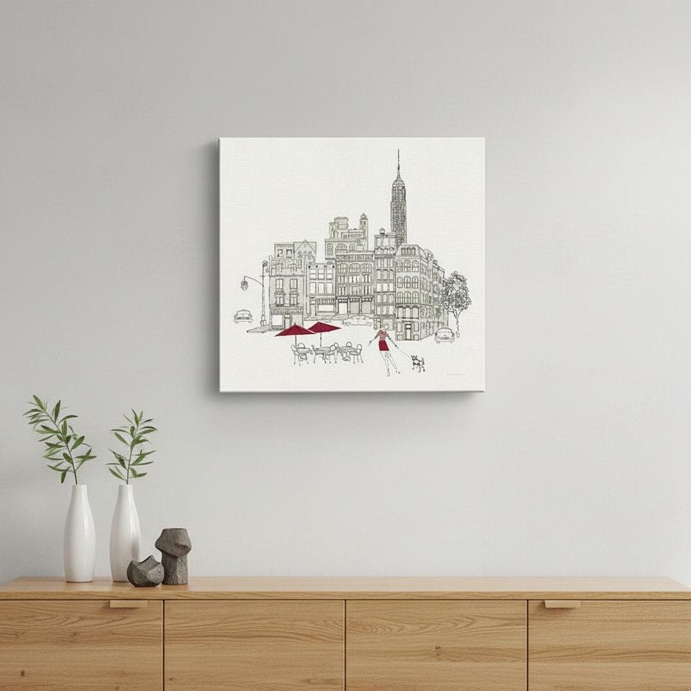 Nyc Cafline Work Unframed Print Wall Art — view 1