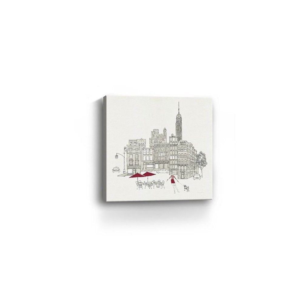 Nyc Cafline Work Unframed Print Wall Art HomeRoots