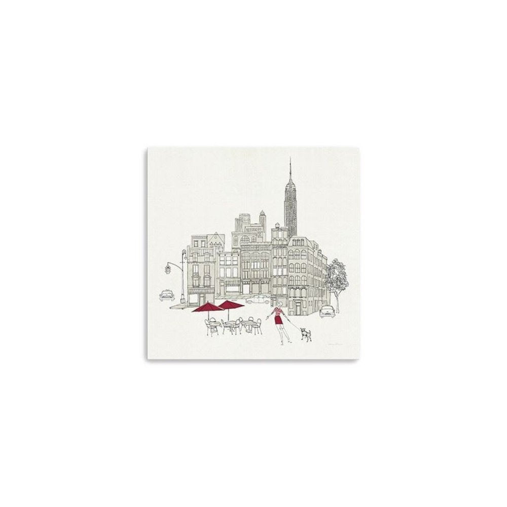 Nyc Cafline Work Unframed Print Wall Art — view 5