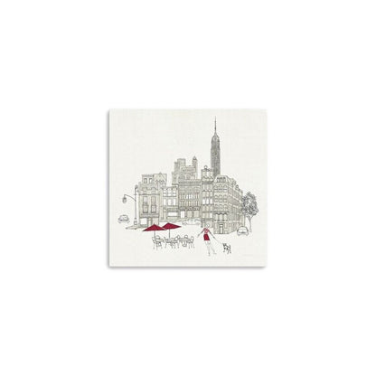 Nyc Cafline Work Unframed Print Wall Art HomeRoots