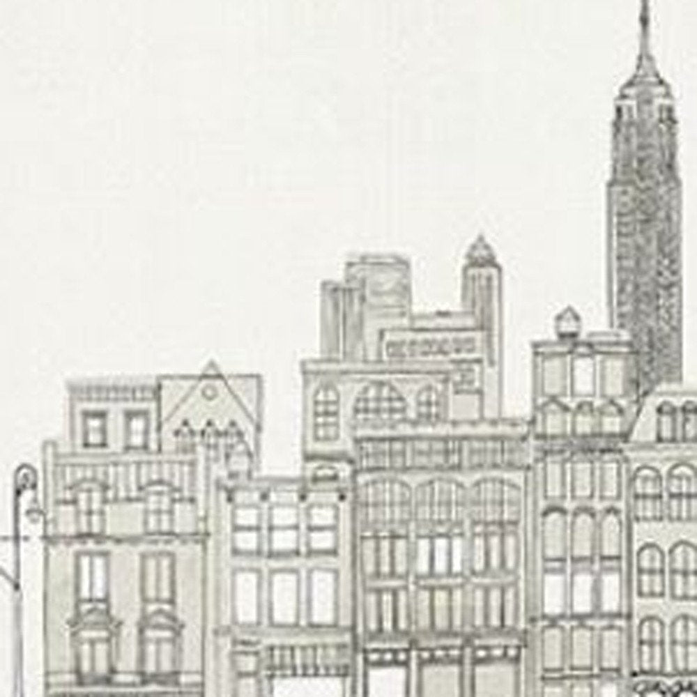 Nyc Cafline Work Unframed Print Wall Art HomeRoots