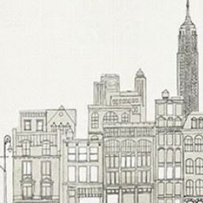 Nyc Cafline Work Unframed Print Wall Art HomeRoots