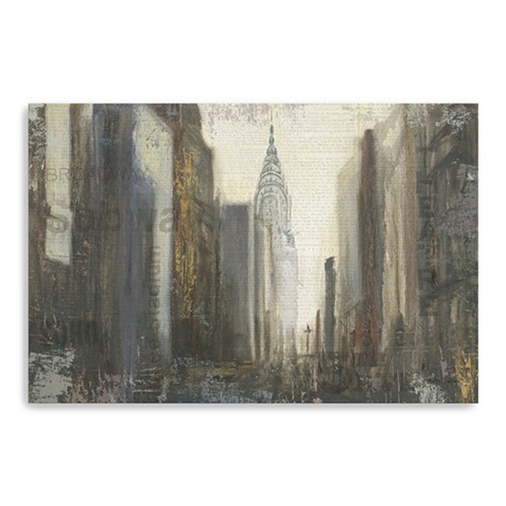 Nyc Urban Street Scene Unframed Print Wall Art — view 2