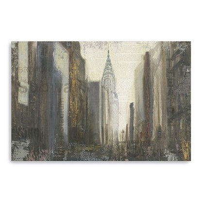 Nyc Urban Street Scene Unframed Print Wall Art HomeRoots