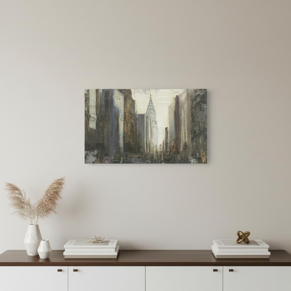 Nyc Urban Street Scene Unframed Print Wall Art HomeRoots