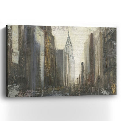 Nyc Urban Street Scene Unframed Print Wall Art HomeRoots