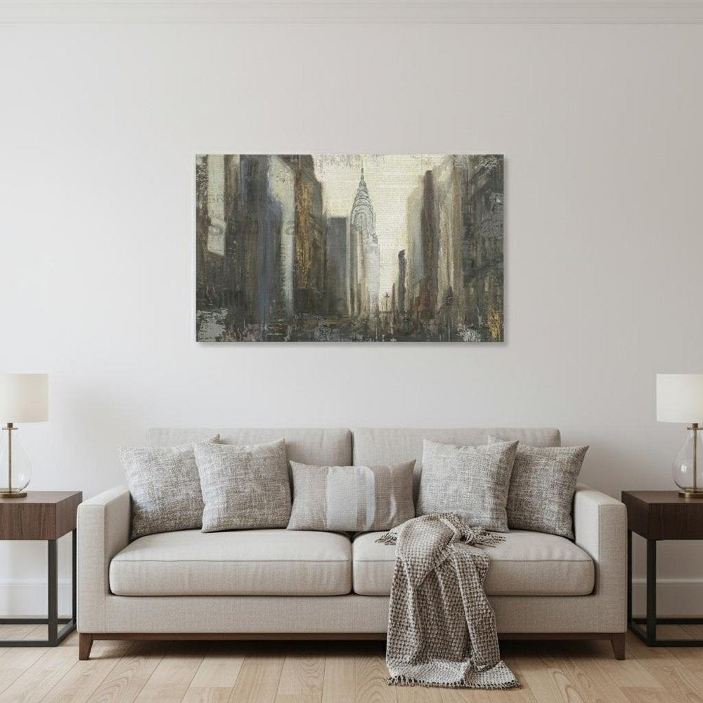 Nyc Urban Street Scene Unframed Print Wall Art HomeRoots