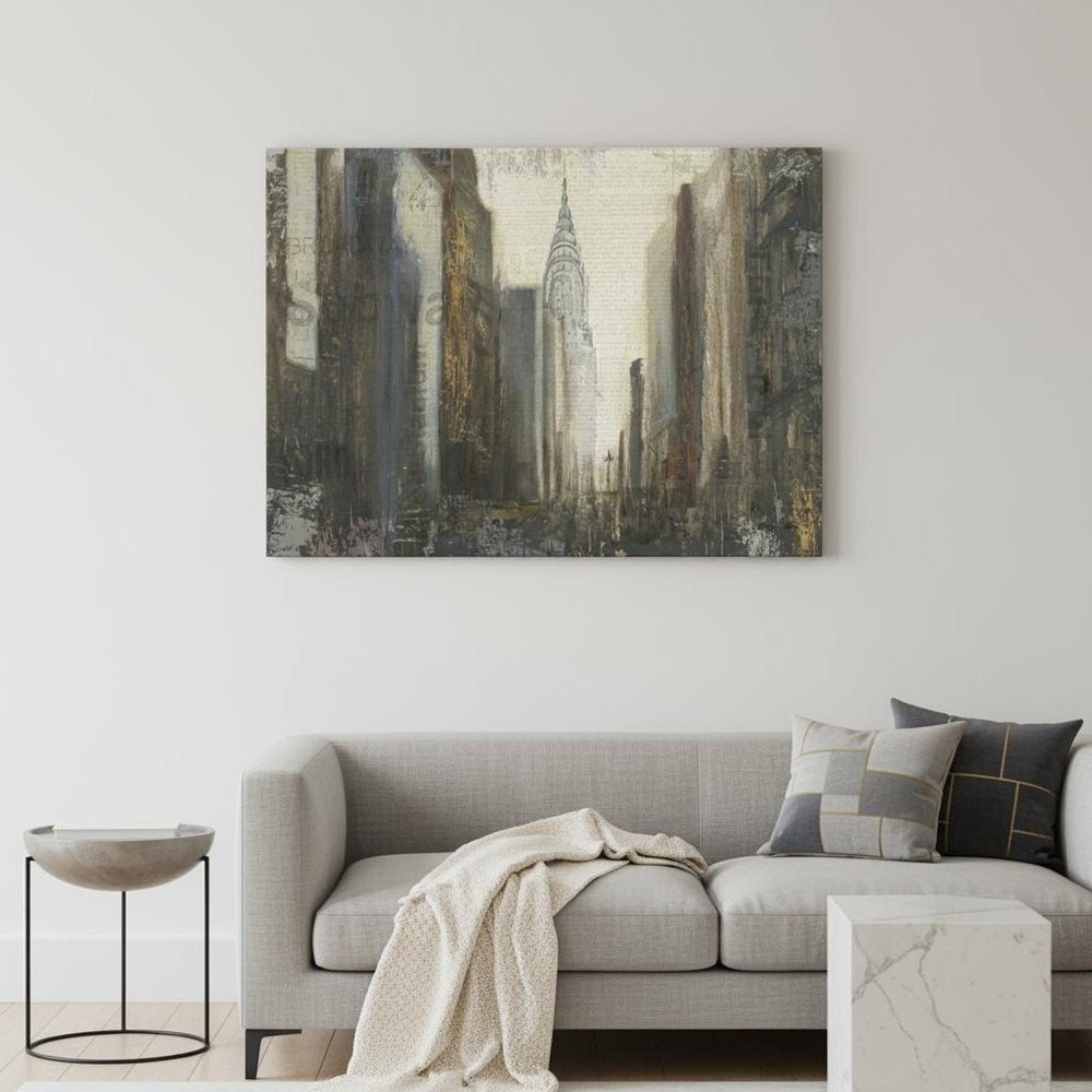 Nyc Urban Street Scene Unframed Print Wall Art HomeRoots
