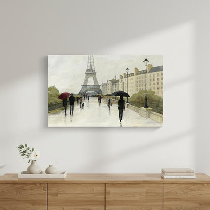 Parisian Rainy Day Unframed Print Wall Art HomeRoots