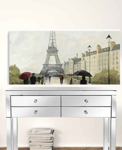 Parisian Rainy Day Unframed Print Wall Art