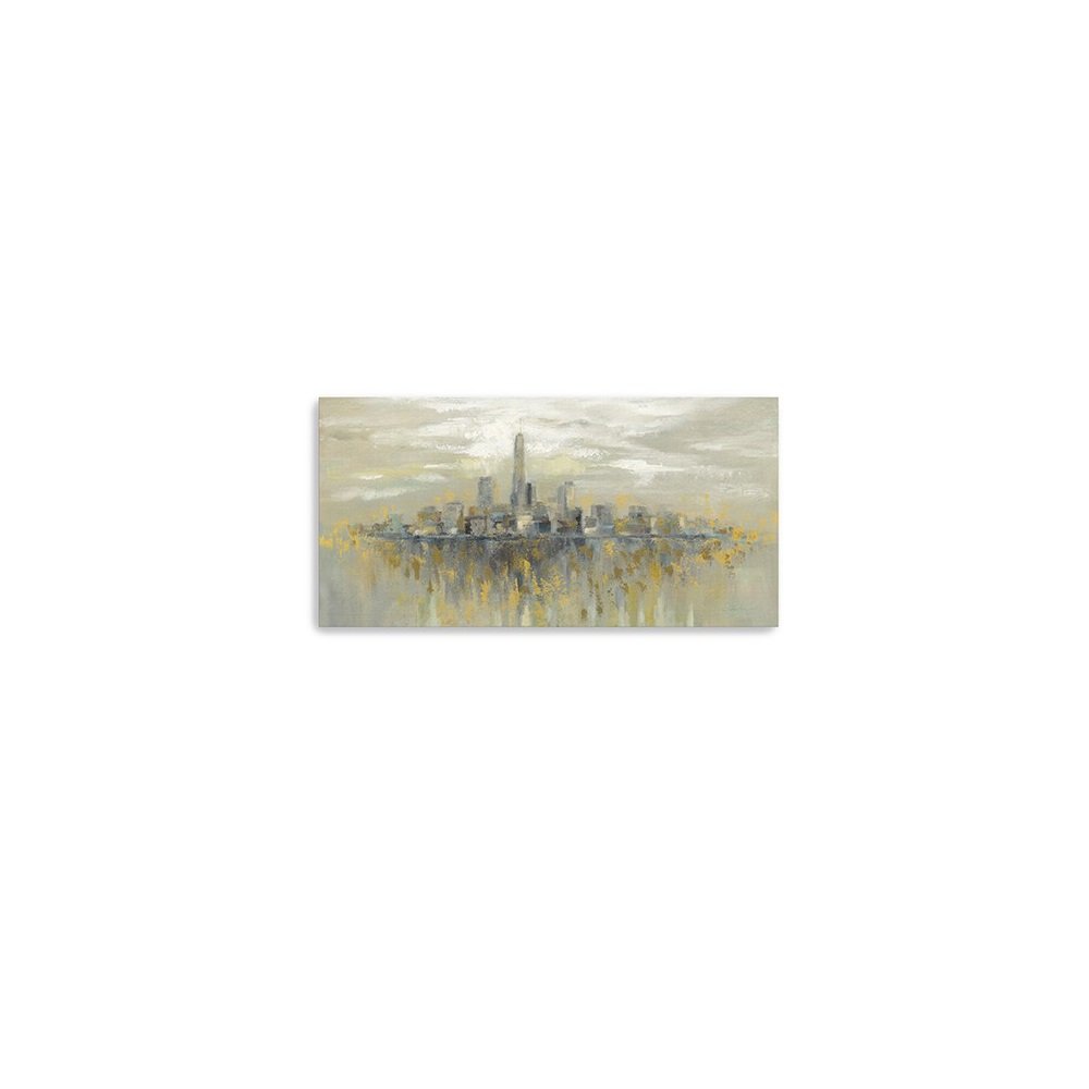 Artistic Manhattan City Skyline Unframed Print Wall Art — view 13