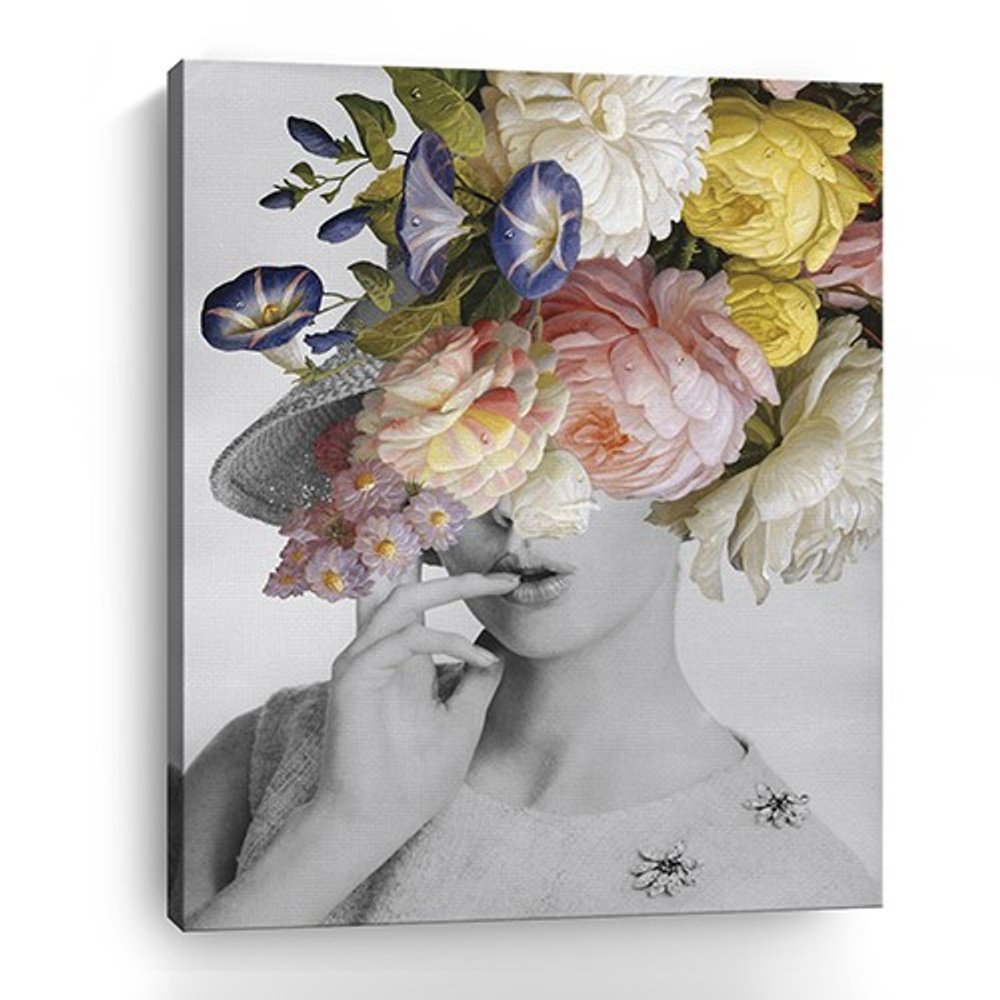 Glamorous Garden Party Dress Up Unframed Print Wall Art — view 4