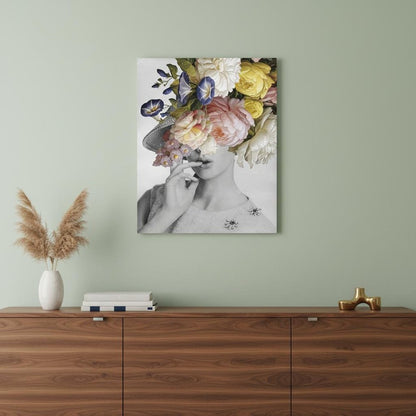 Glamorous Garden Party Dress Up Unframed Print Wall Art HomeRoots