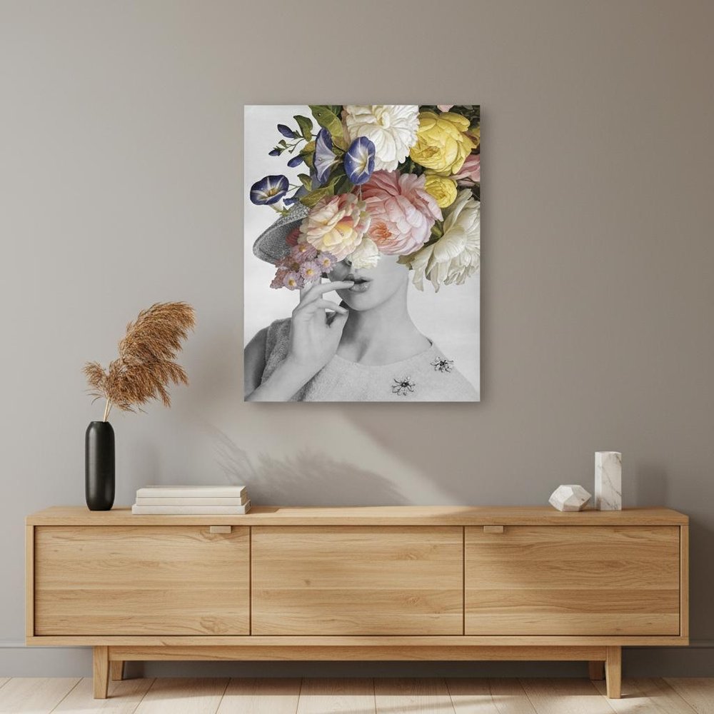 Glamorous Garden Party Dress Up Unframed Print Wall Art HomeRoots