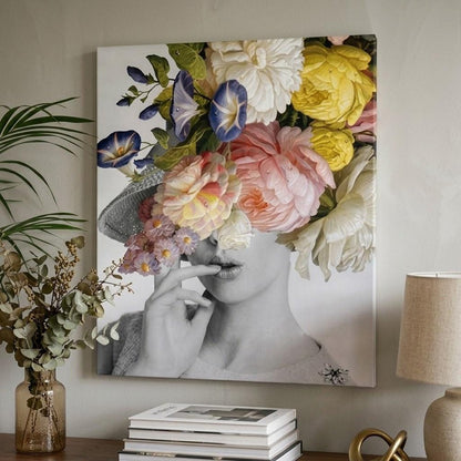 Glamorous Garden Party Dress Up Unframed Print Wall Art