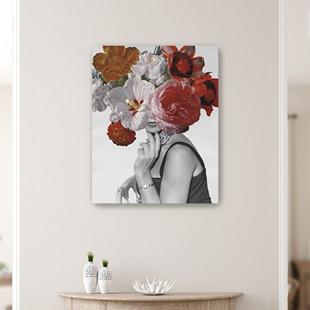 Modern And Glamorous Garden Party Unframed Print Wall Art — view 2