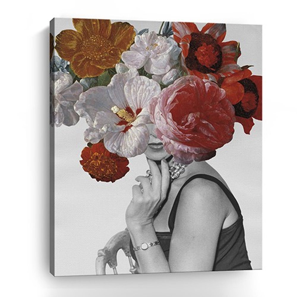 Modern And Glamorous Garden Party Unframed Print Wall Art HomeRoots