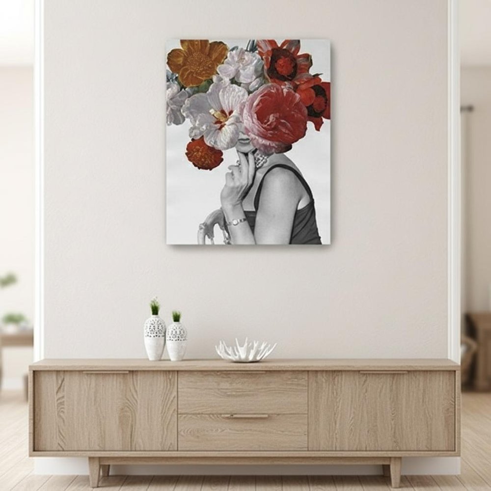 Modern And Glamorous Garden Party Unframed Print Wall Art — view 1