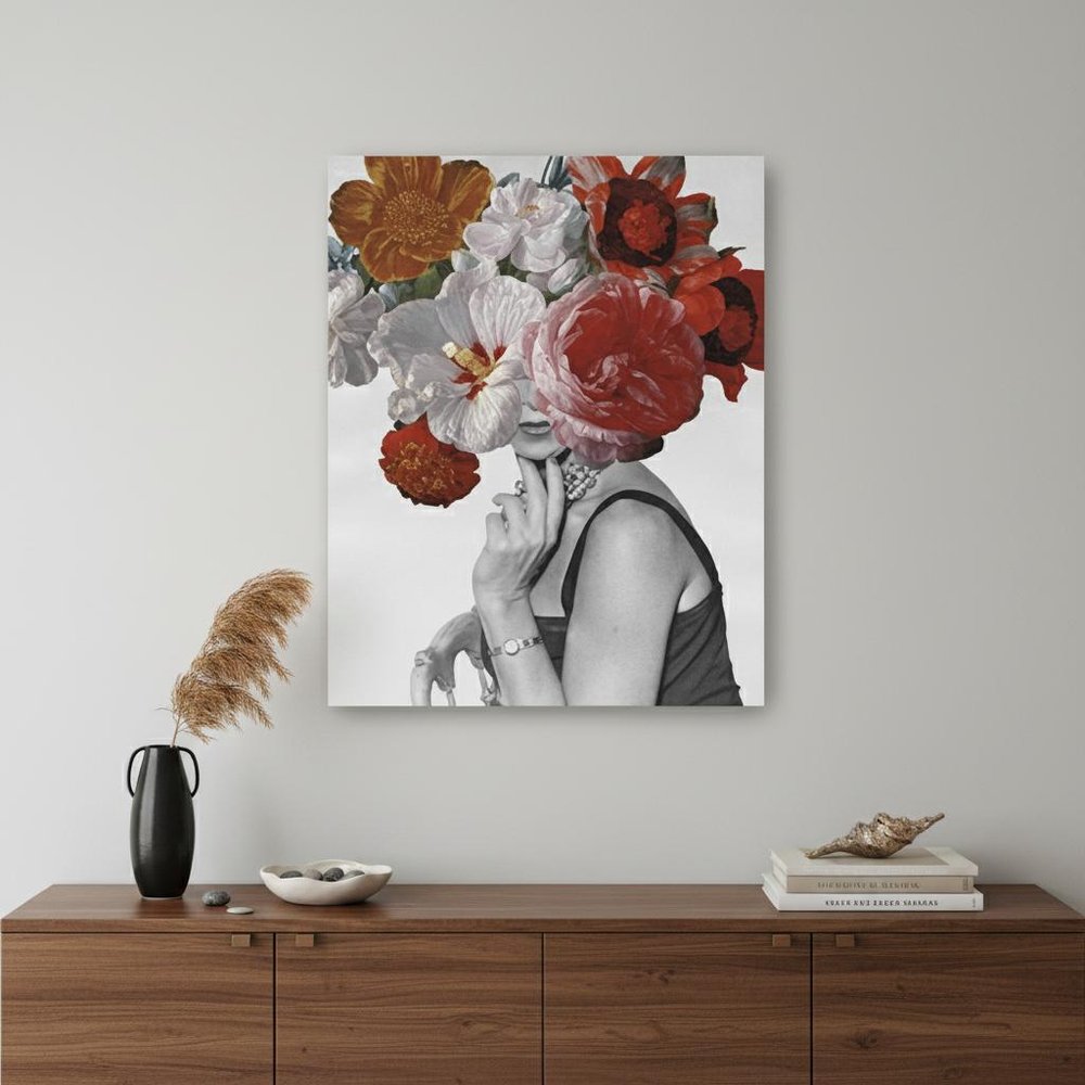 Modern And Glamorous Garden Party Unframed Print Wall Art — view 9