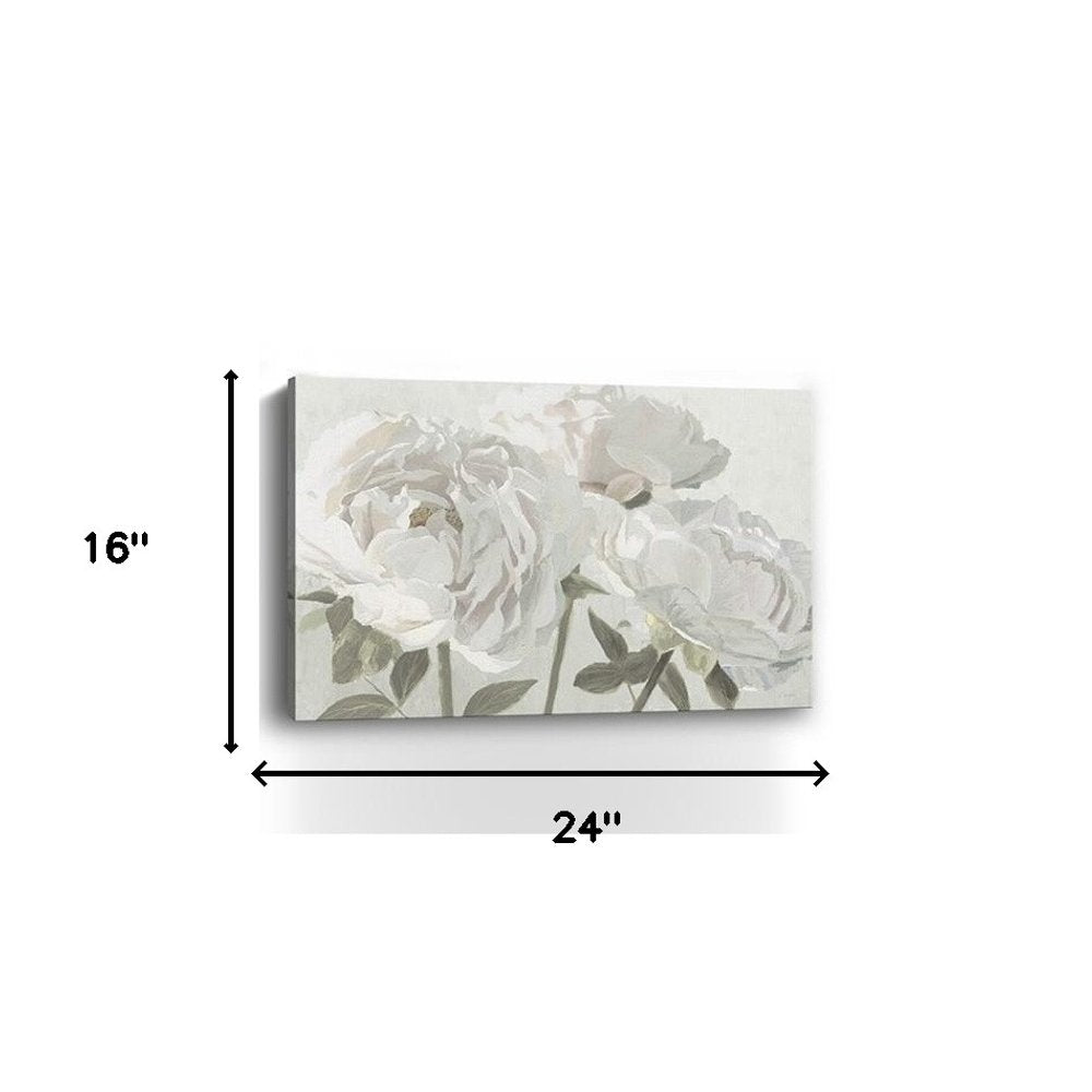 Neutral Flowers In Bloom Unframed Print Wall Art — view 5