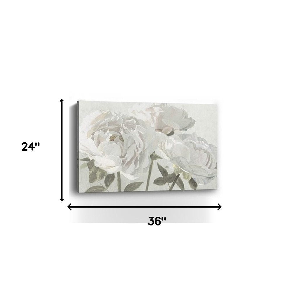Neutral Flowers In Bloom Unframed Print Wall Art HomeRoots