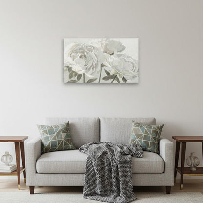 Neutral Flowers In Bloom Unframed Print Wall Art HomeRoots