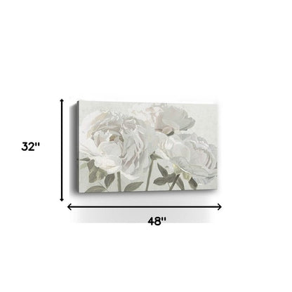 Neutral Flowers In Bloom Unframed Print Wall Art HomeRoots