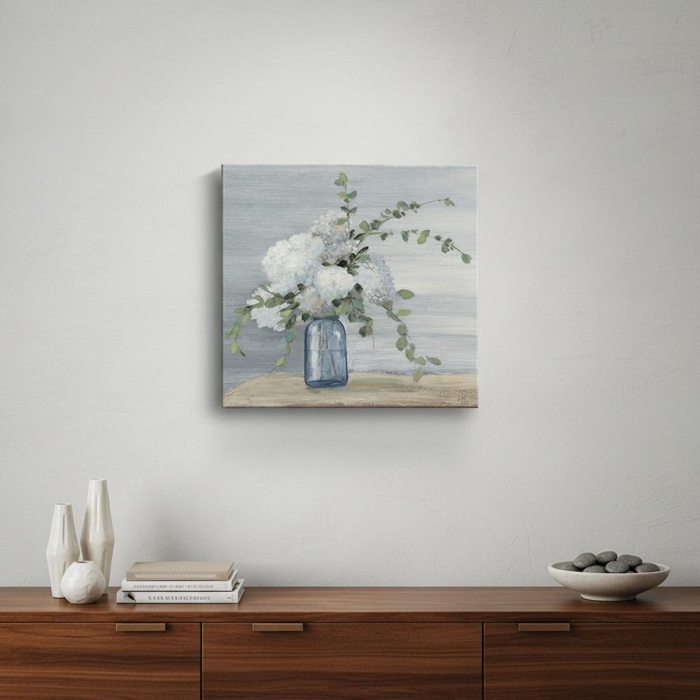 Sweet And Serene Flower Bouquet Unframed Print Wall Art HomeRoots