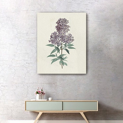 Singular Purple Blossom Branch Unframed Print Wall Art HomeRoots