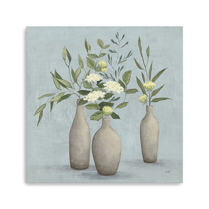 Bohemian Flowers In Ceramic Vases Unframed Print Wall Art HomeRoots