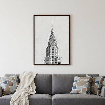 24" x 16" Vintage NYC Canvas Wall Art HomeRoots