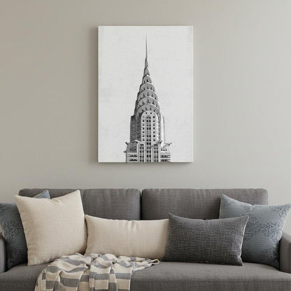 24" x 16" Vintage NYC Canvas Wall Art HomeRoots