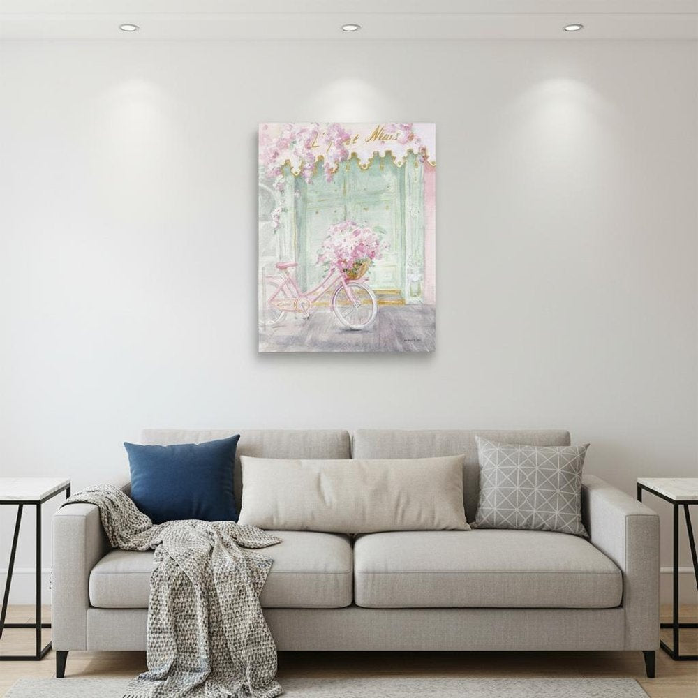 Pretty Pastel Pink Paris Unframed Print Wall Art HomeRoots