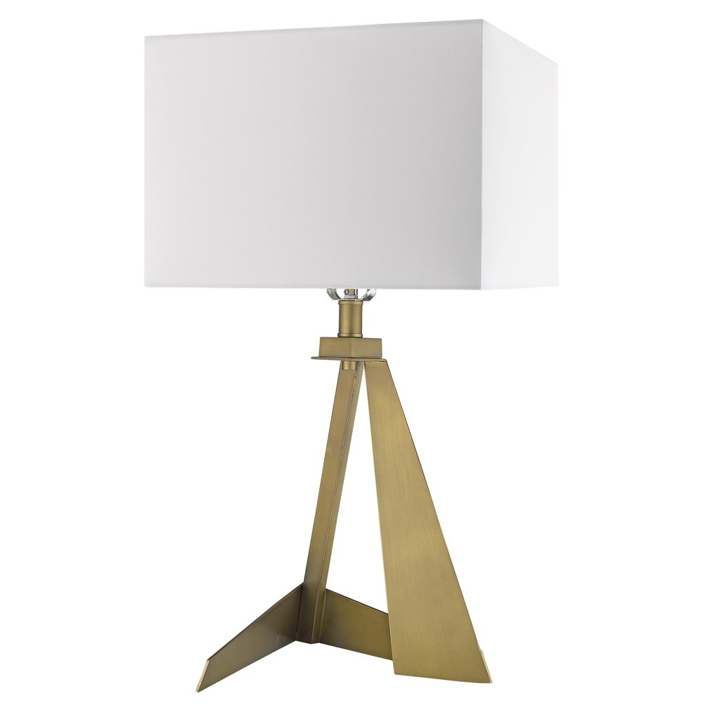 25" Brass Novelty Table Lamp With Shade HomeRoots