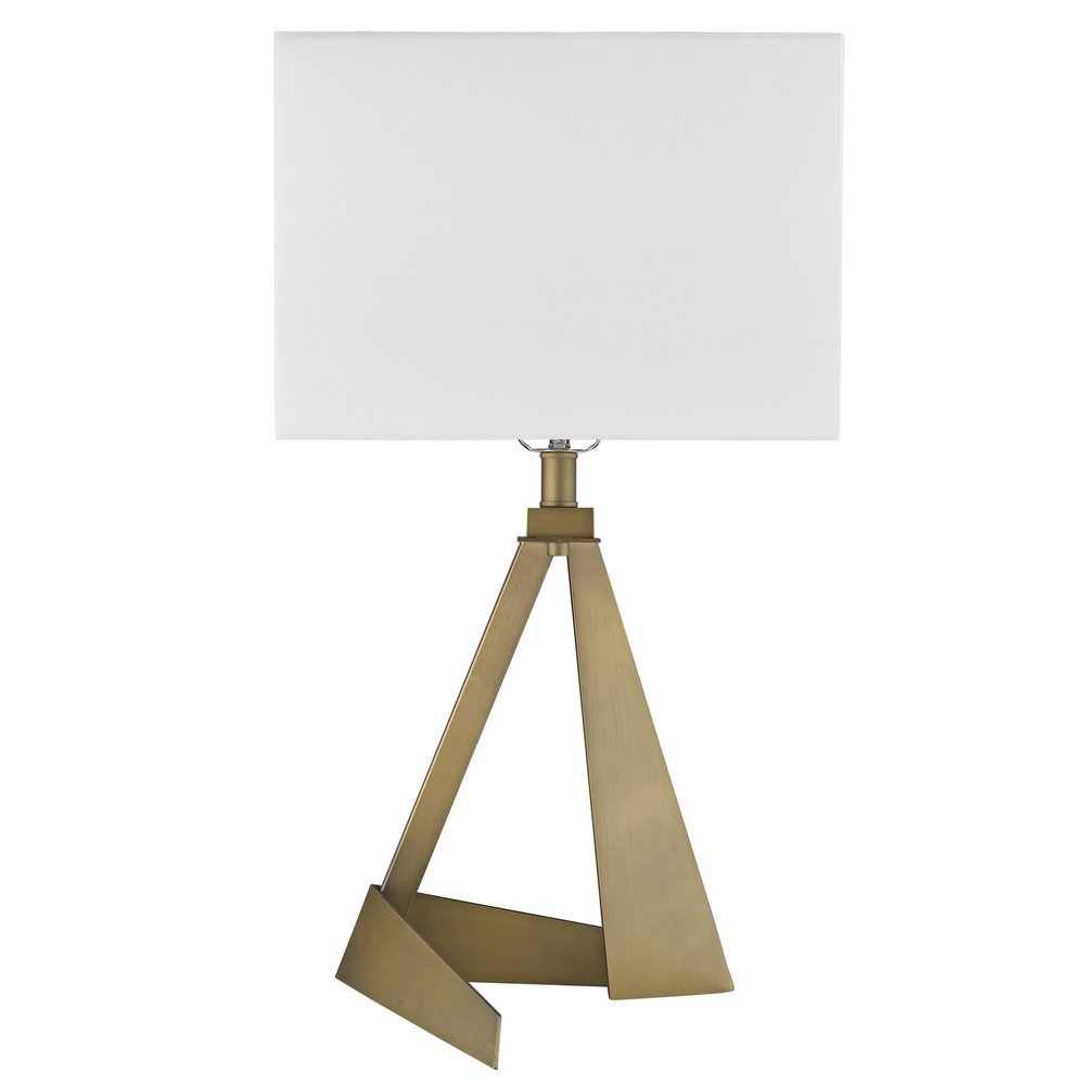25" Brass Novelty Table Lamp With Shade HomeRoots
